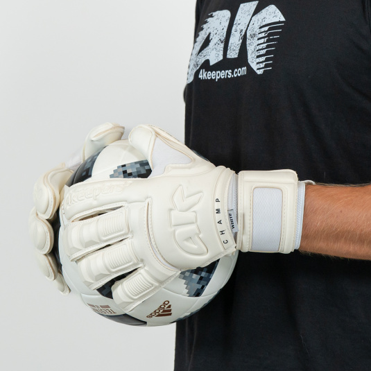 CHAMP GOLD WHITE VI RF2G | 4keepers Goalkeeper gloves