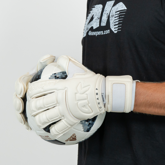 CHAMP GOLD WHITE VI RF2G | 4keepers Rękawice bramkarskie