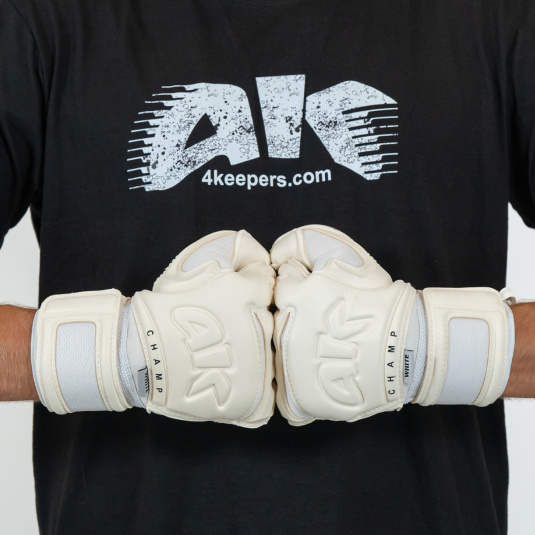 CHAMP GOLD WHITE VI RF2G | 4keepers Goalkeeper gloves