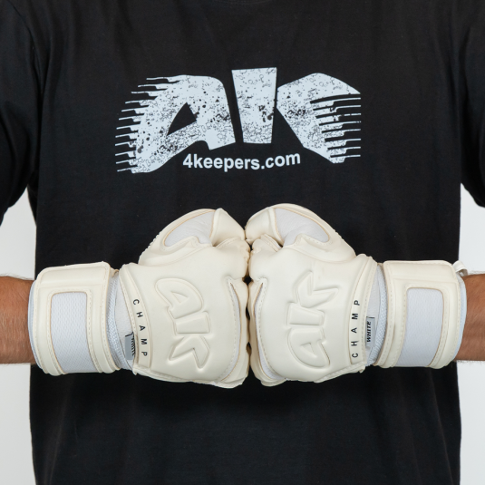 CHAMP GOLD WHITE VI RF2G | 4keepers Rękawice bramkarskie