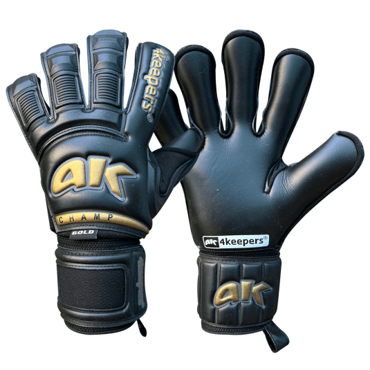 CHAMP GOLD BLACK VI RF2G | 4KEEPERS Goalkeeper gloves