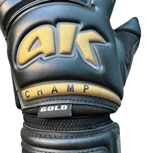 CHAMP GOLD BLACK VI RF2G | 4KEEPERS Goalkeeper gloves