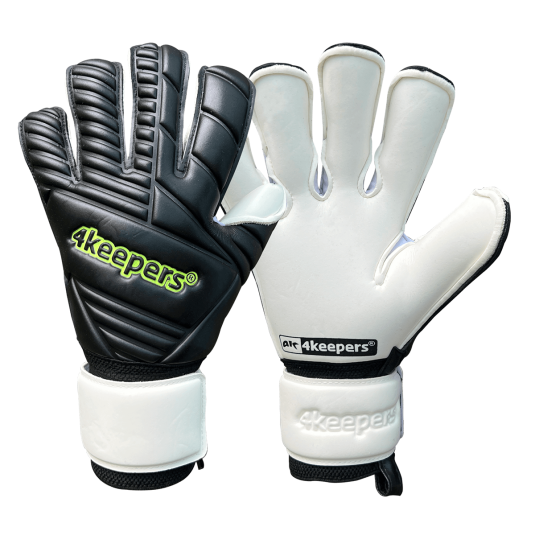 RETRO 42 BLACK RF2G | 4KEEPERS Rękawice bramkarskie