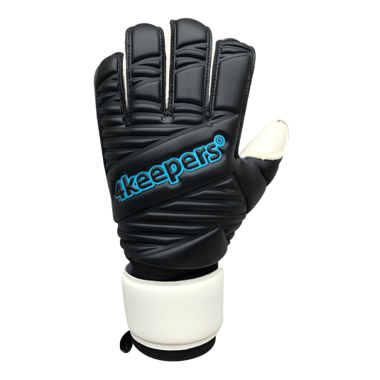 RETRO IV BLACK RF | 4KEEPERS Rękawice bramkarskie