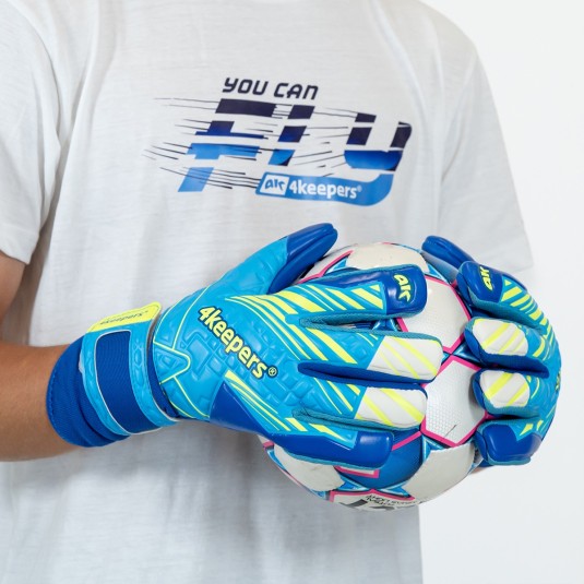 SOFT AZUR NC junior | 4keepers Goalkeeper Gloves