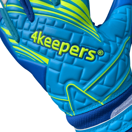 SOFT AZUR NC junior | 4keepers Rękawice bramkarskie