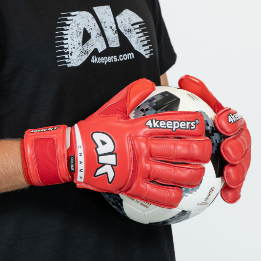 CHAMP COLOUR RED VI RF2G junior | 4keepers Goalkeeper gloves