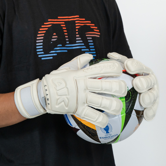 CHAMP GOLD WHITE VI RF2G junior | 4keepers Goalkeeper gloves