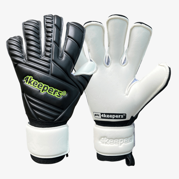 RETRO 42 BLACK RF junior | 4KEEPERS Goalkeeper gloves