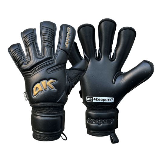 CHAMP GOLD BLACK VII RF2G | 4KEEPERS Goalkeeper gloves