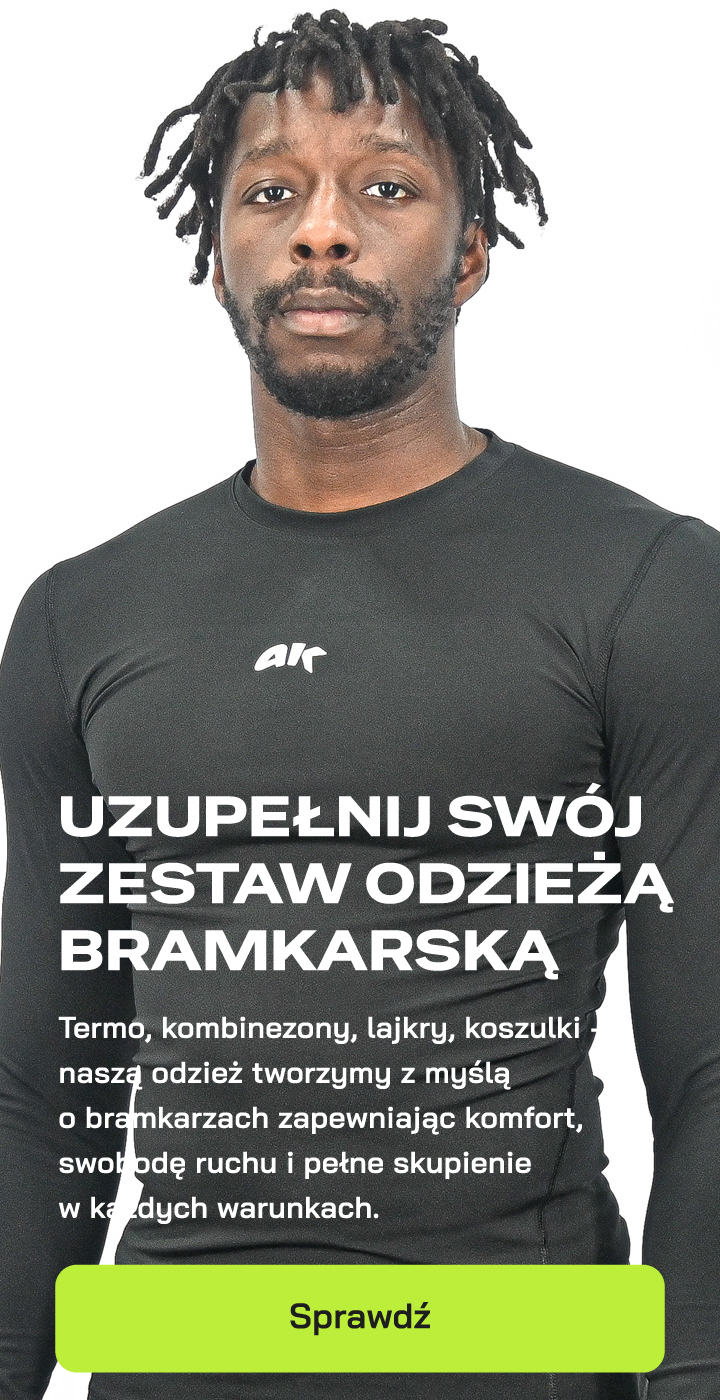 Uzupełnij swój zestaw odżieżą bramkarską