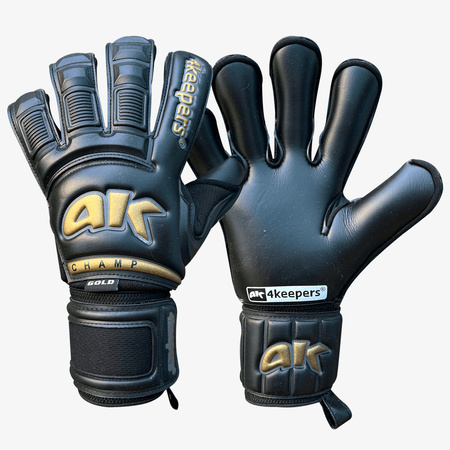CHAMP GOLD BLACK VI RF2G | 4KEEPERS Rękawice bramkarskie