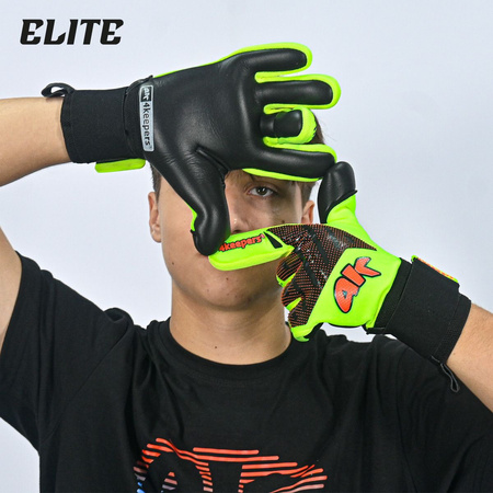 ELITE VENOM NC junior | 4keepers Rękawice Bramkarskie