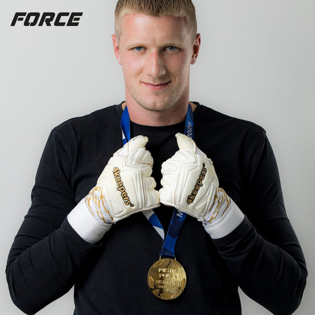 FORCE V1.25 FRIGID GOLD RF2G | 4keepers Goalkeeper Gloves
