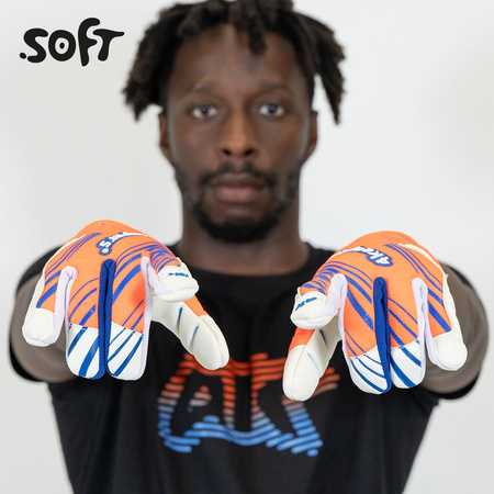 SOFT AMBER NC junior | 4keepers Goalkeeper Gloves