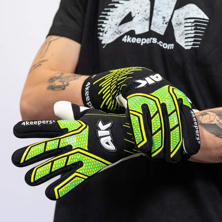 NEO VOLT NC Junior | 4keepers Goalkeeper Gloves